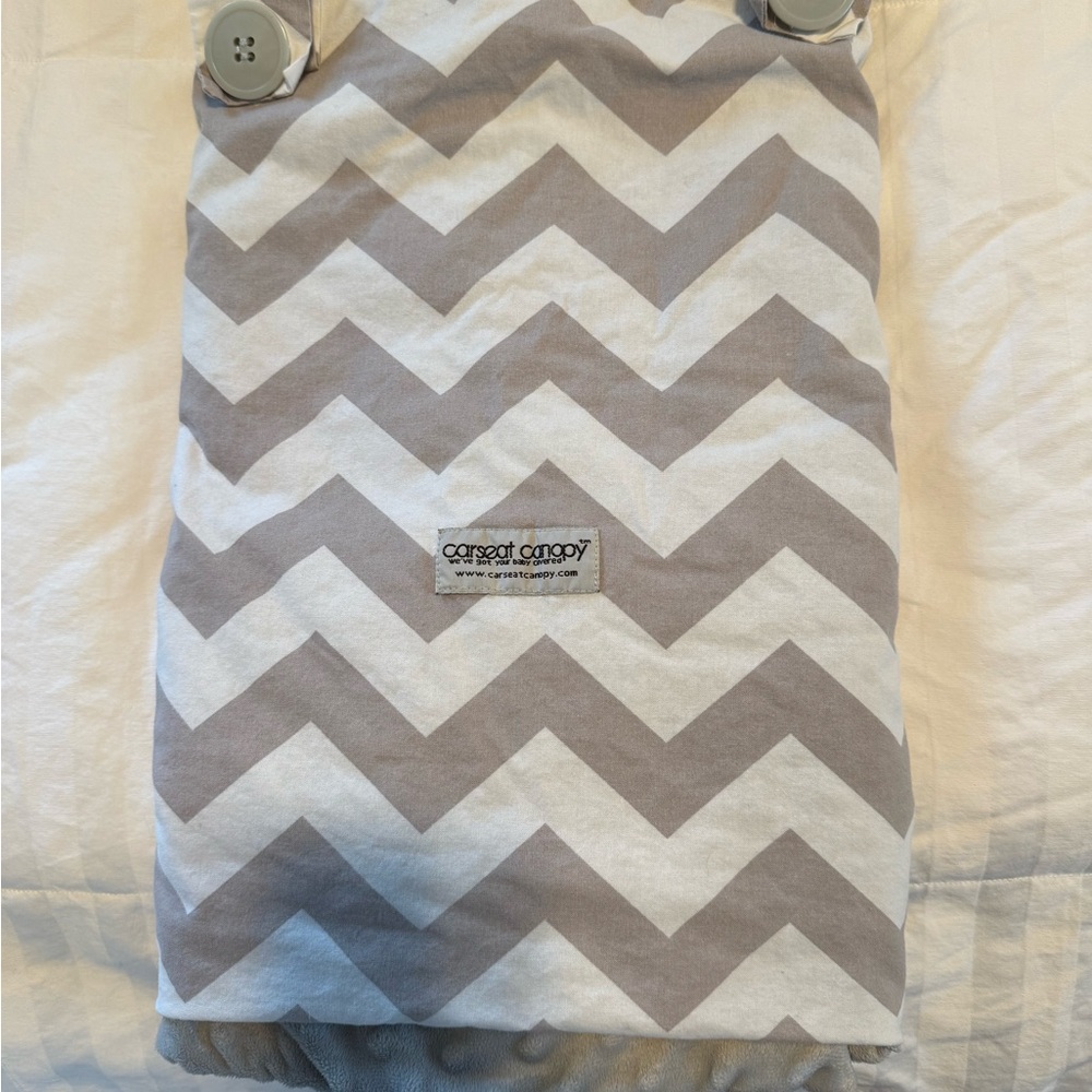 Car seat canopy cover